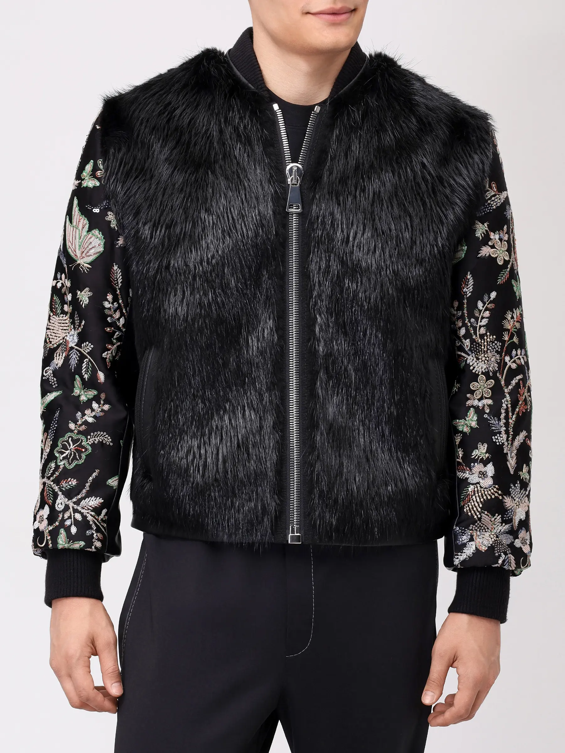 Бомбер с мехом