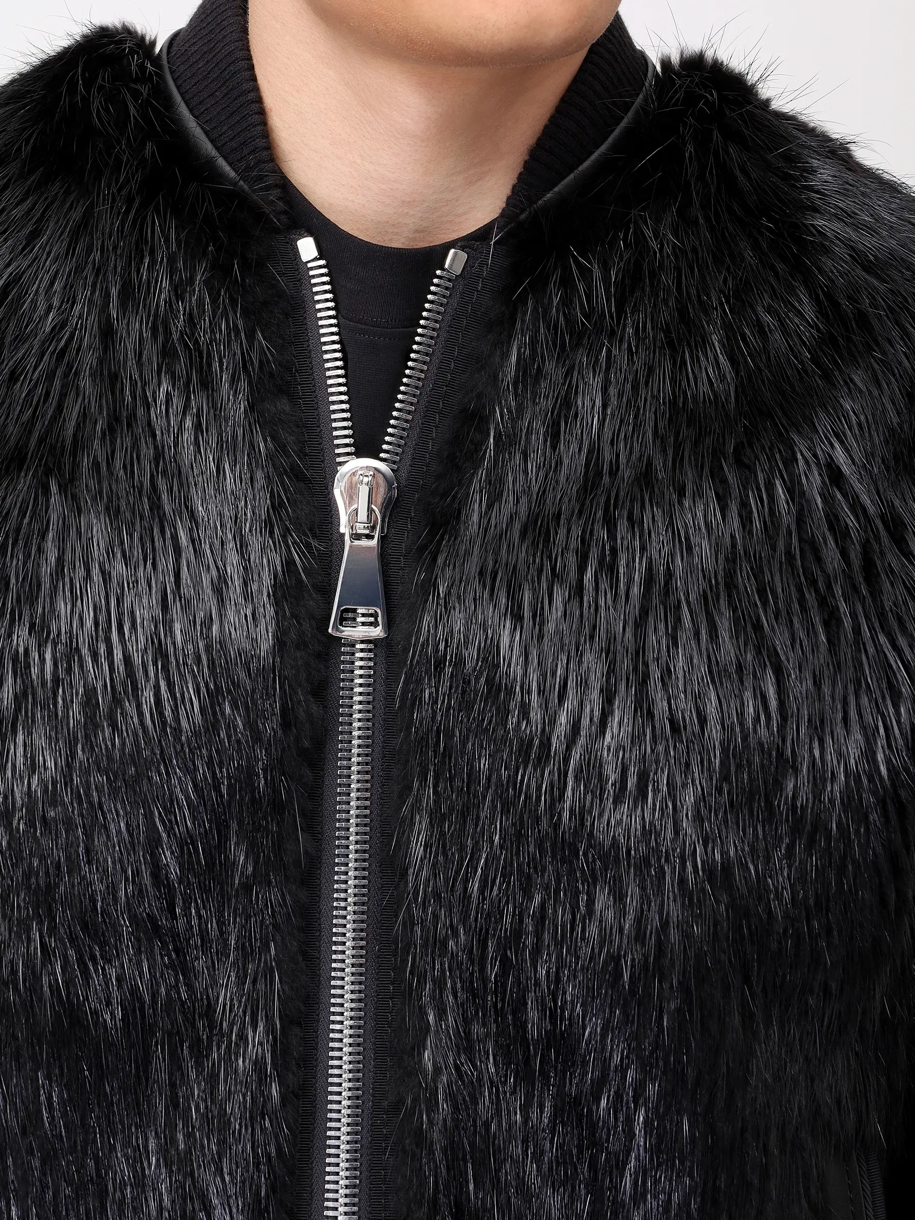 Бомбер с мехом