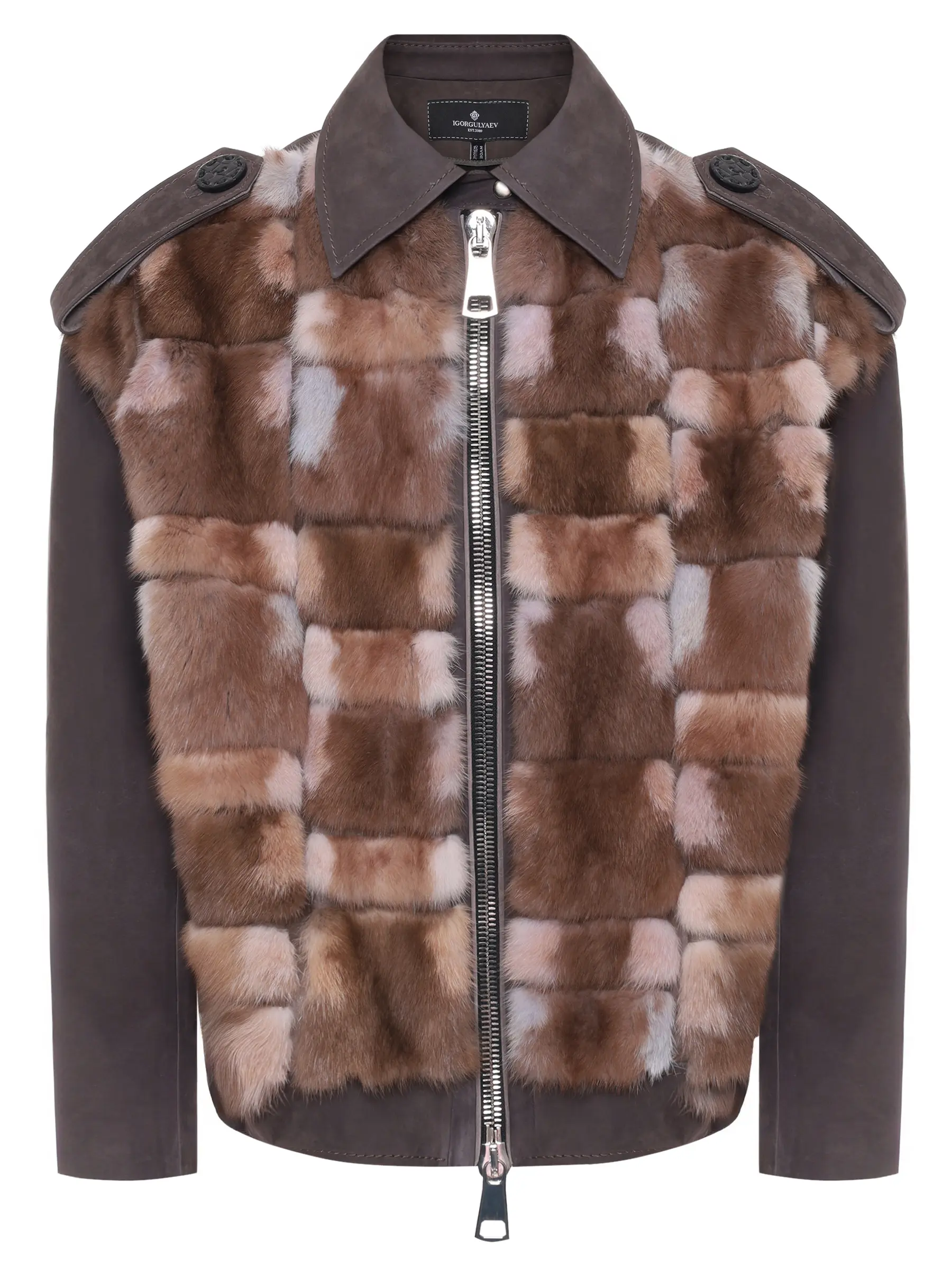 Куртка замшевая с мехом