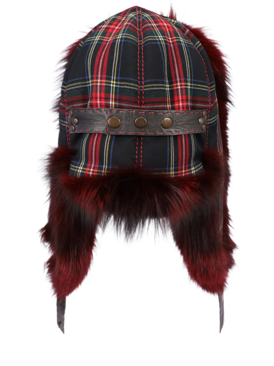 Шапка-ушанка меховая