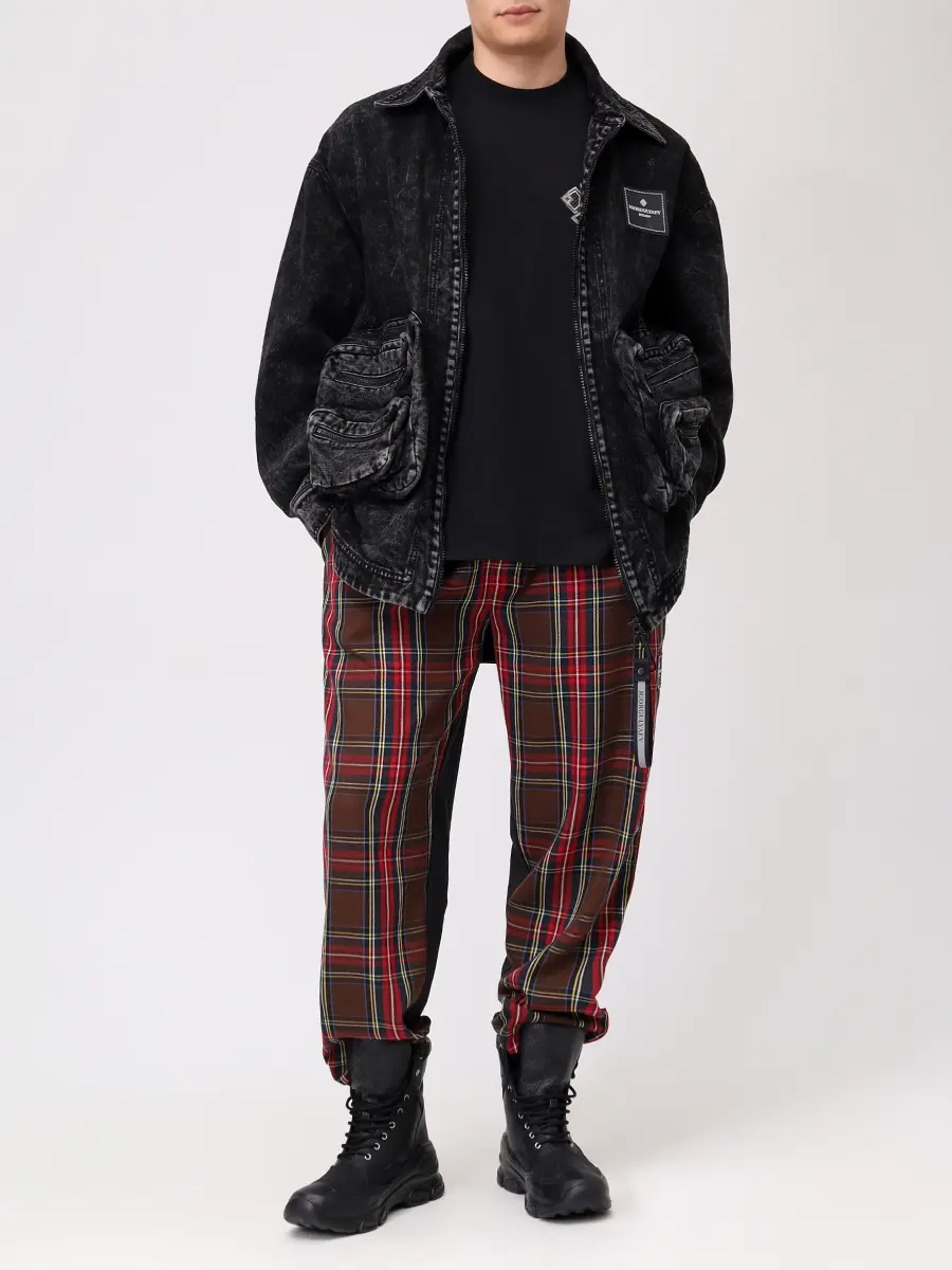 Джоггеры в клетку