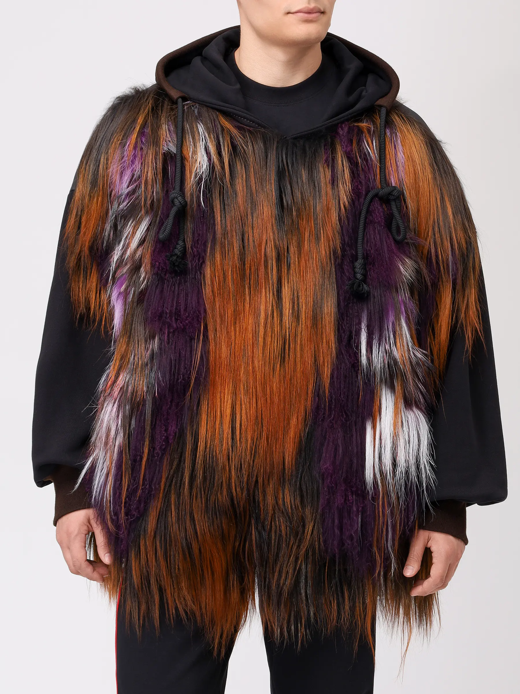 Куртка с мехом яка