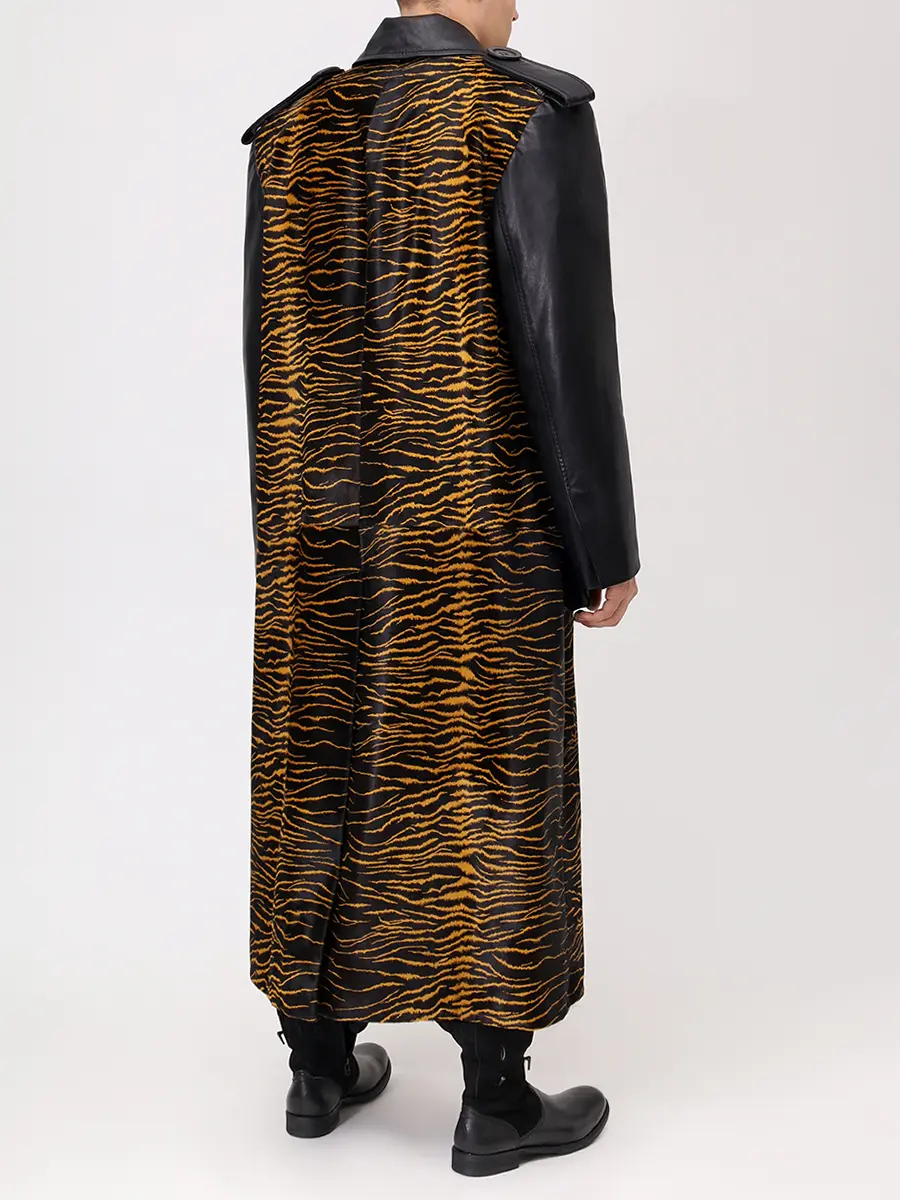 Пальто из меха кенгуру