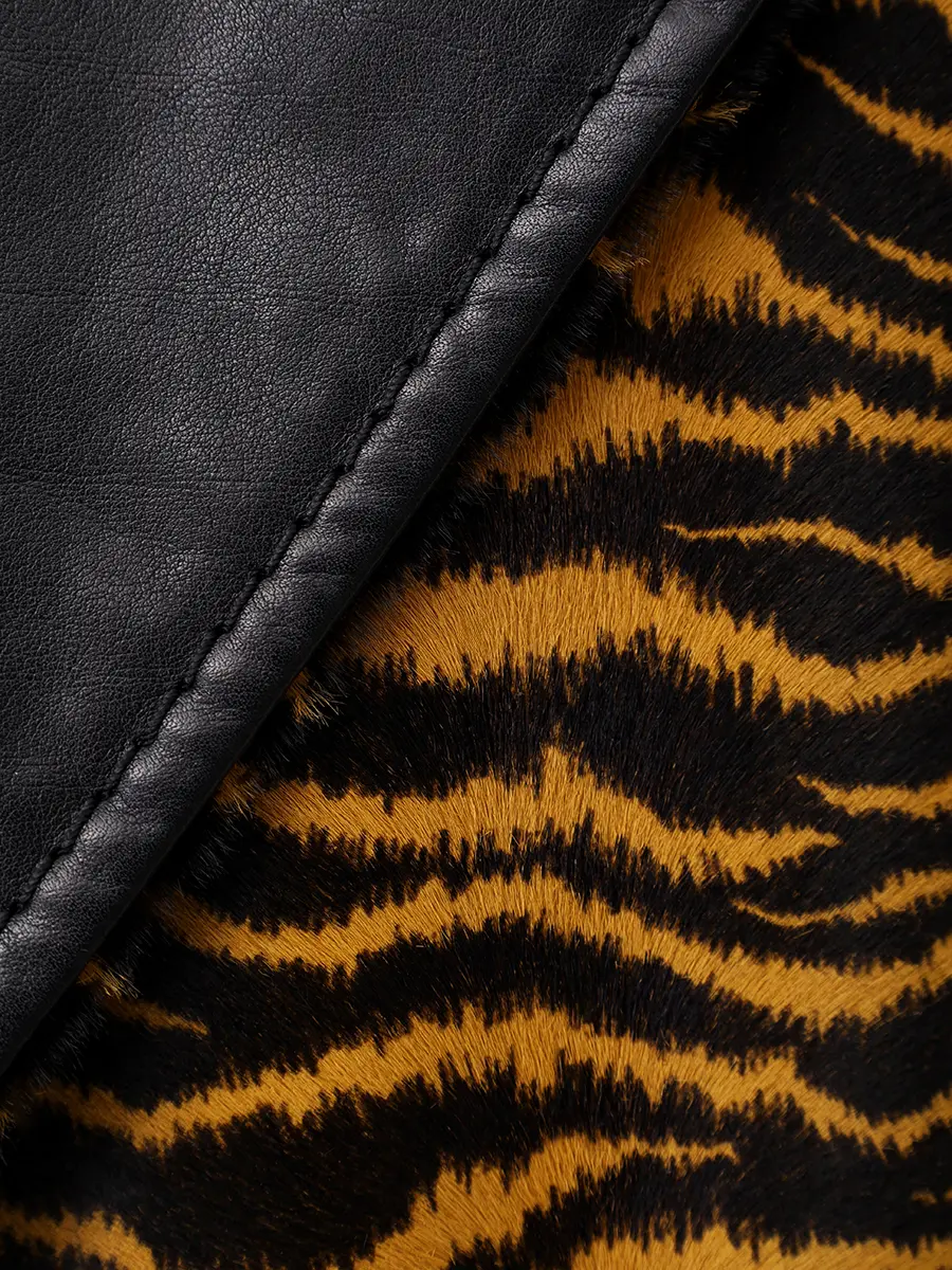 Пальто из меха кенгуру