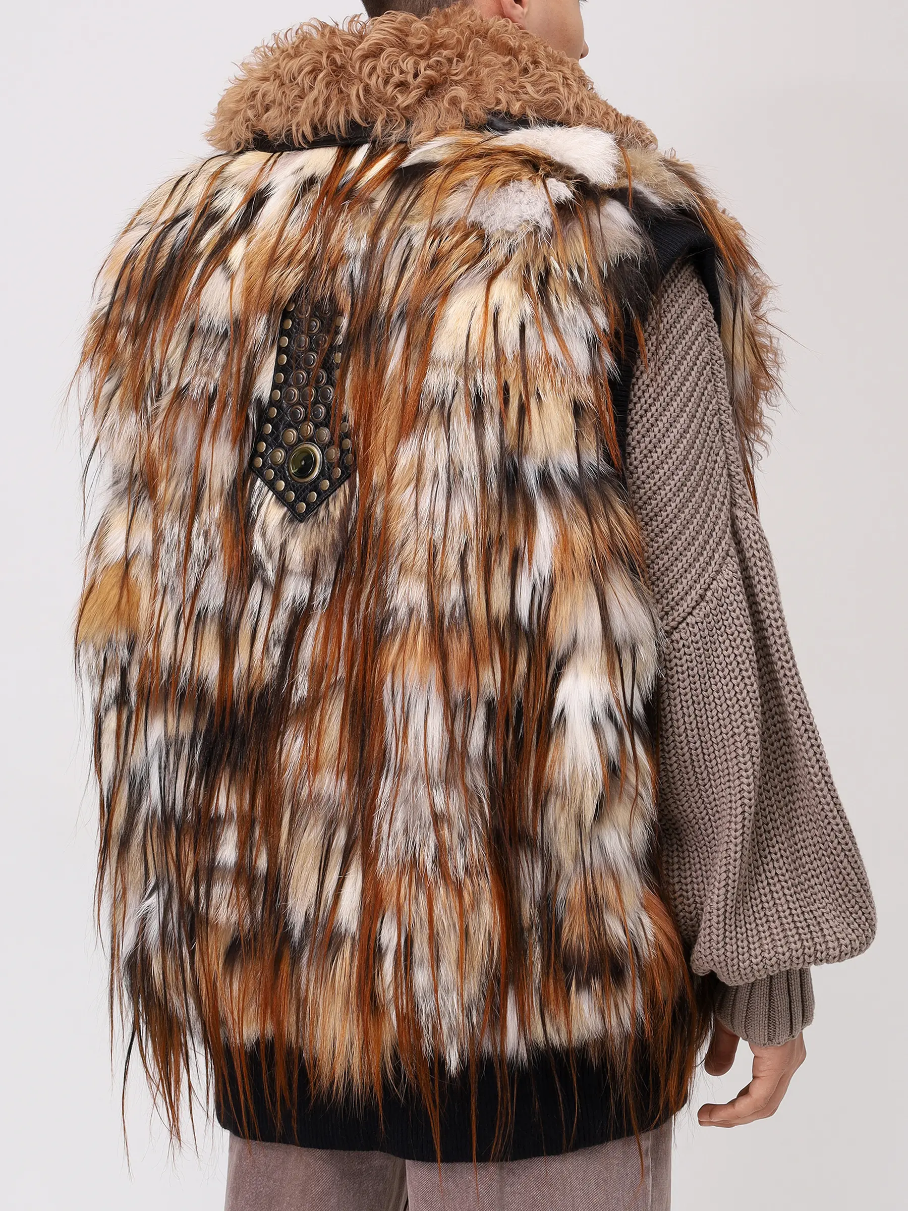 Жилет из меха