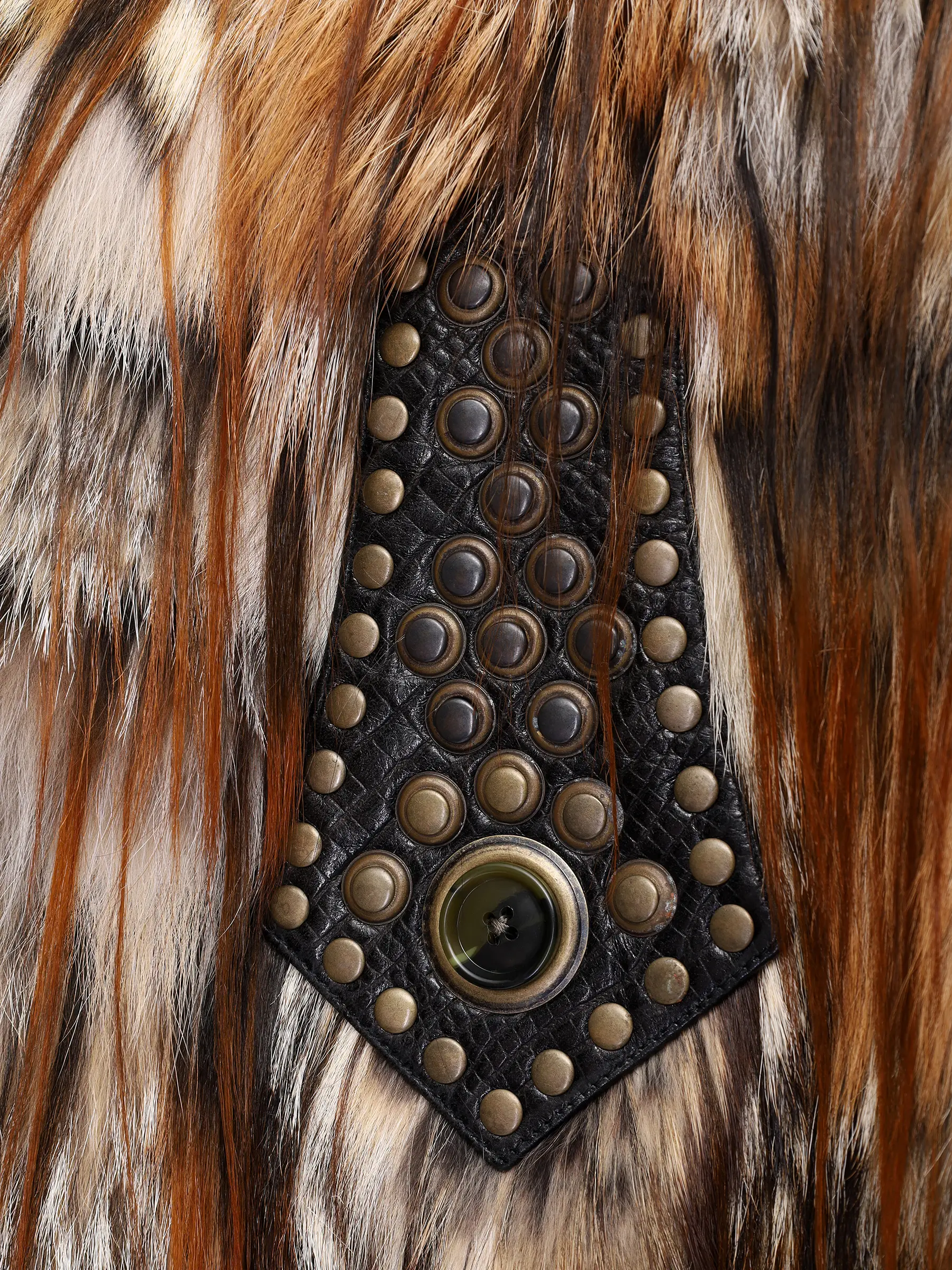 Жилет из меха