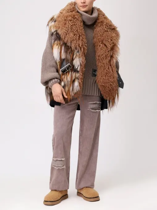 Жилет из меха IGORGULYAEV