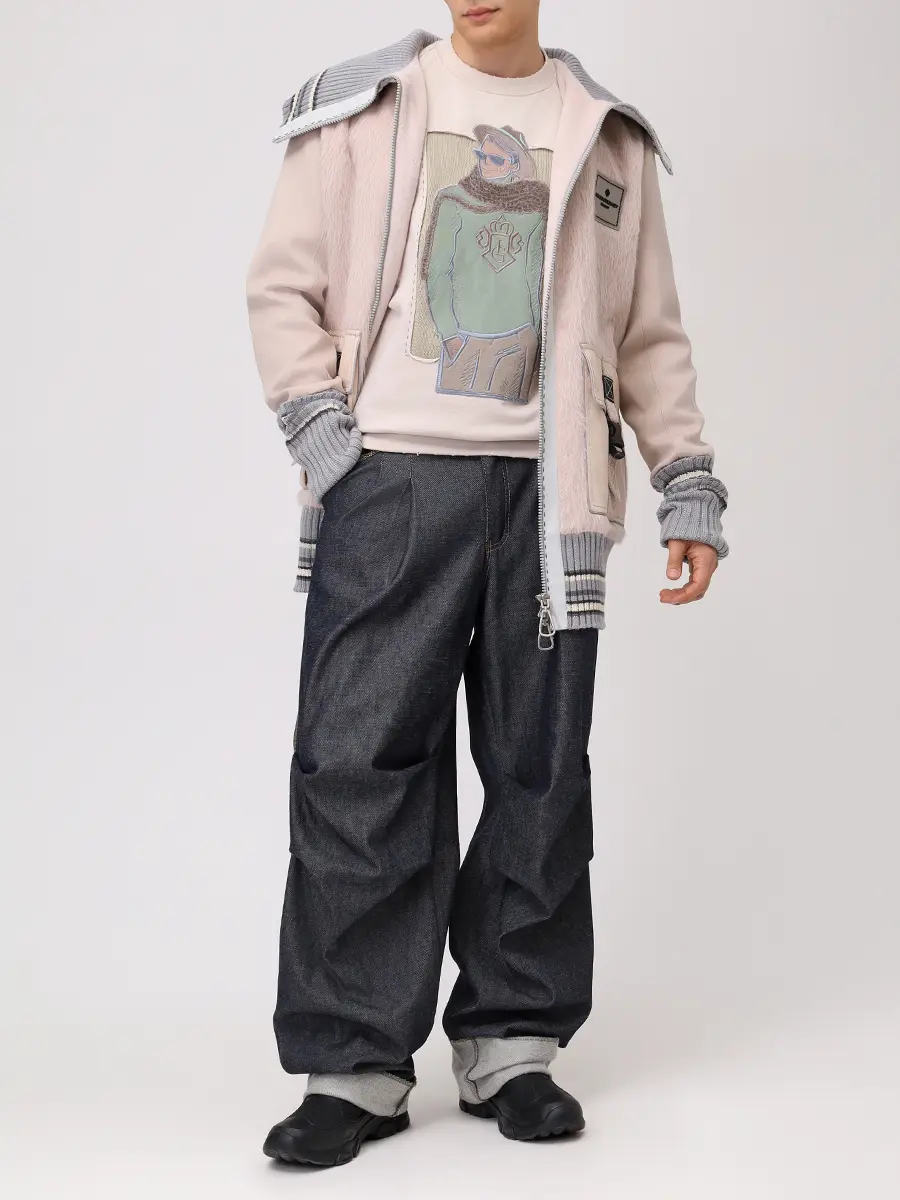 Куртка шерстяная