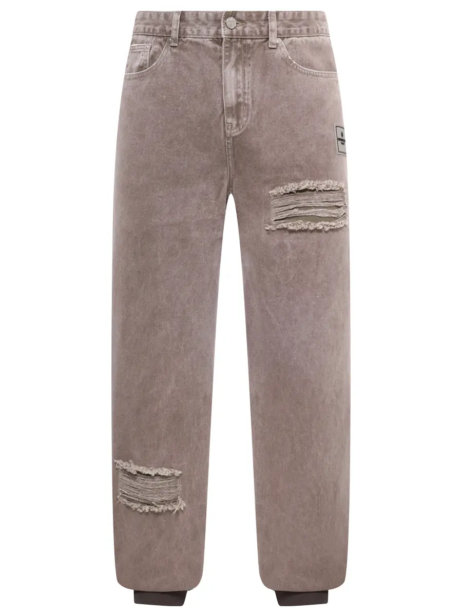 Джоггеры джинсовые