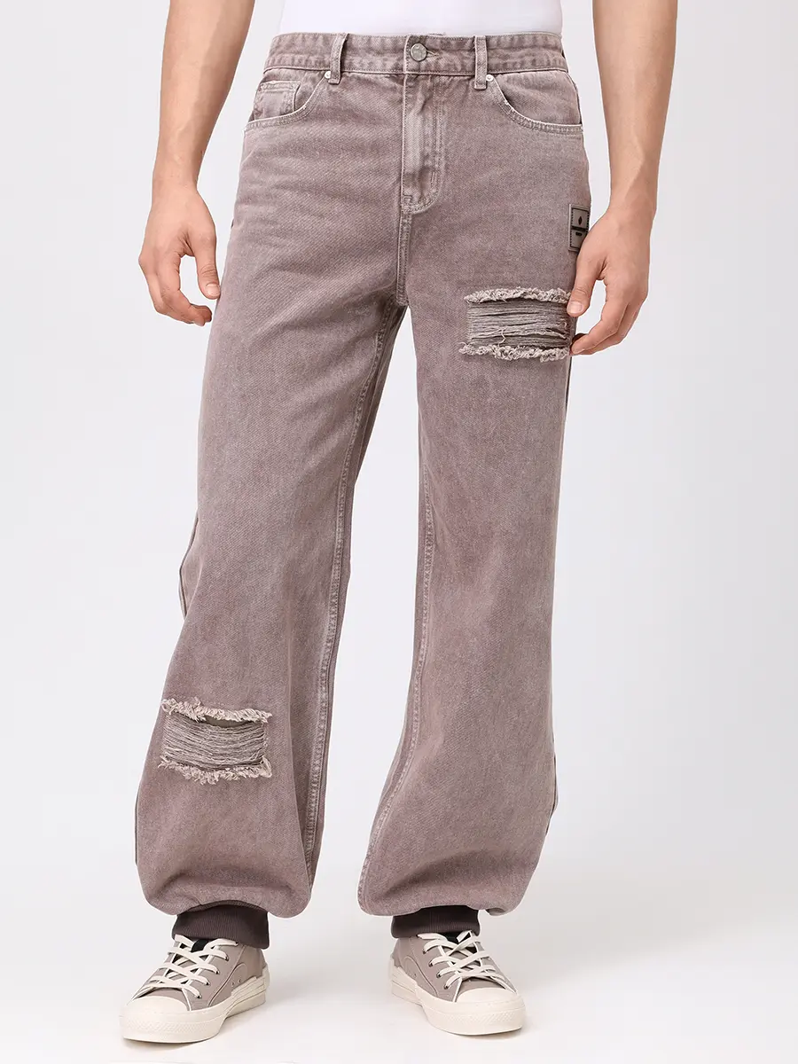 Джоггеры джинсовые