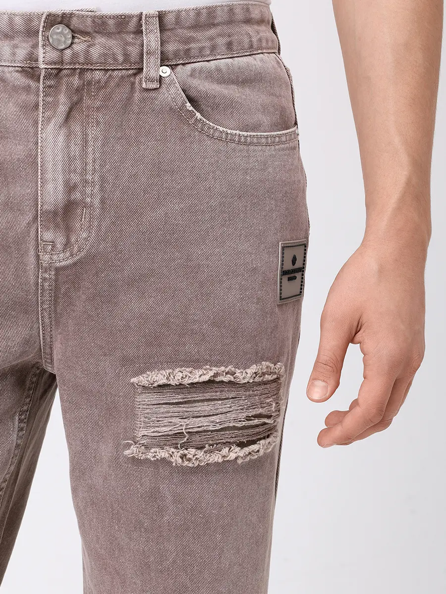 Джоггеры джинсовые