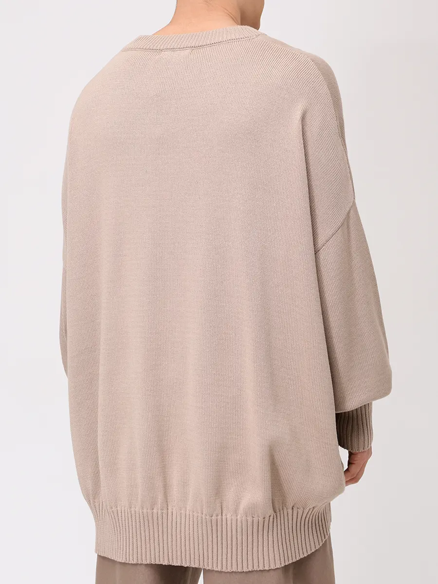 Джемпер из хлопка и вискозы