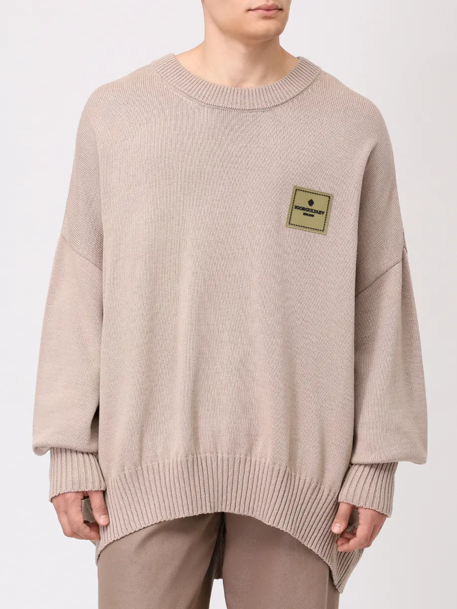 Джемпер из хлопка и вискозы