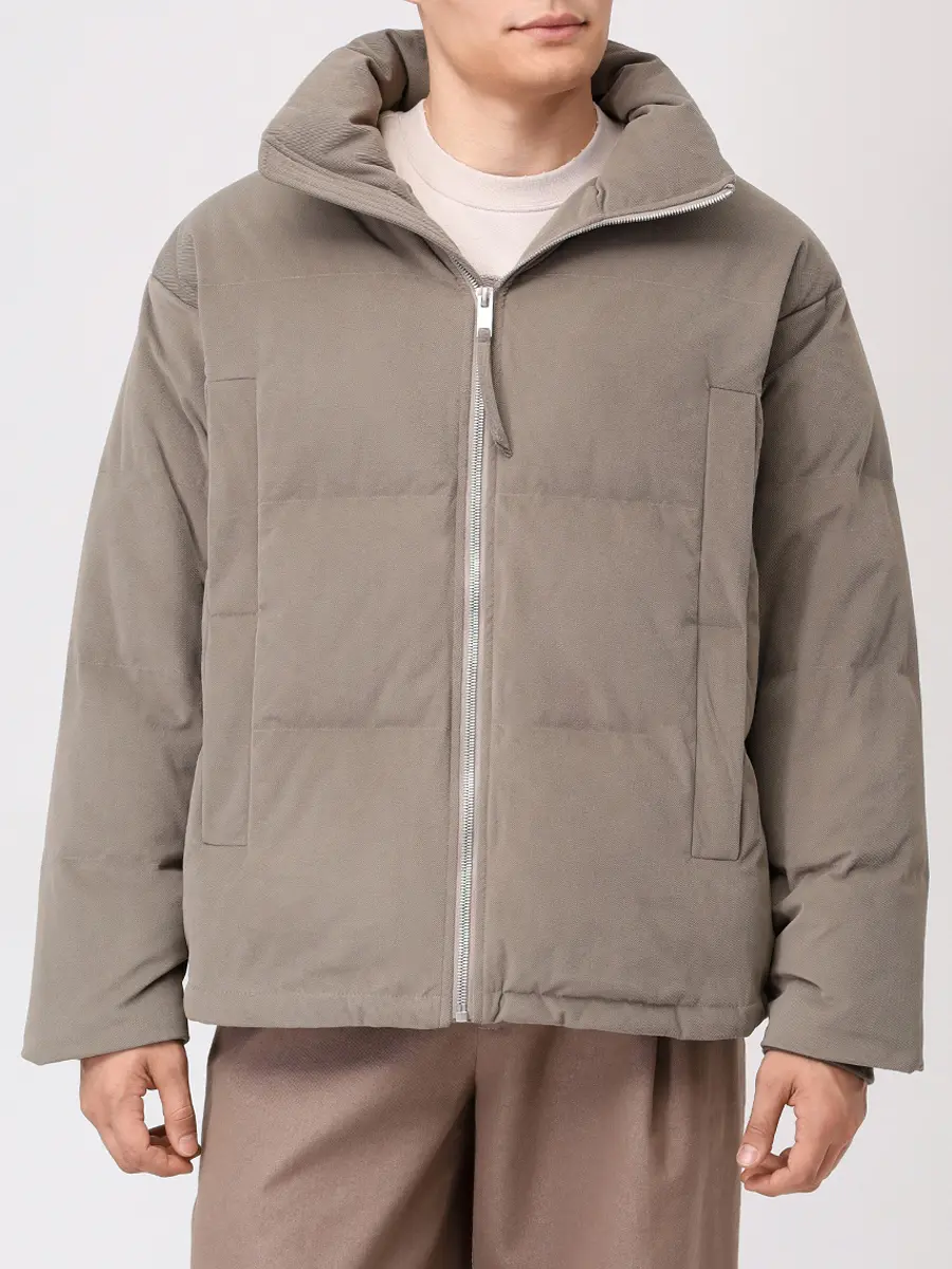 Пуховик стеганый