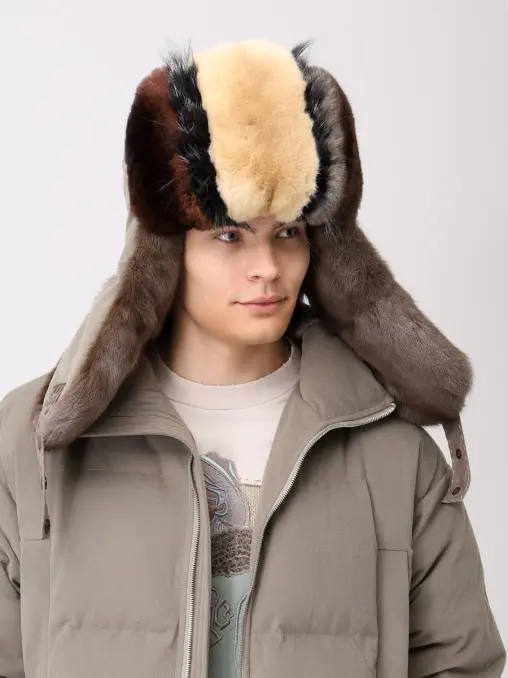 Шапка-ушанка меховая IGORGULYAEV