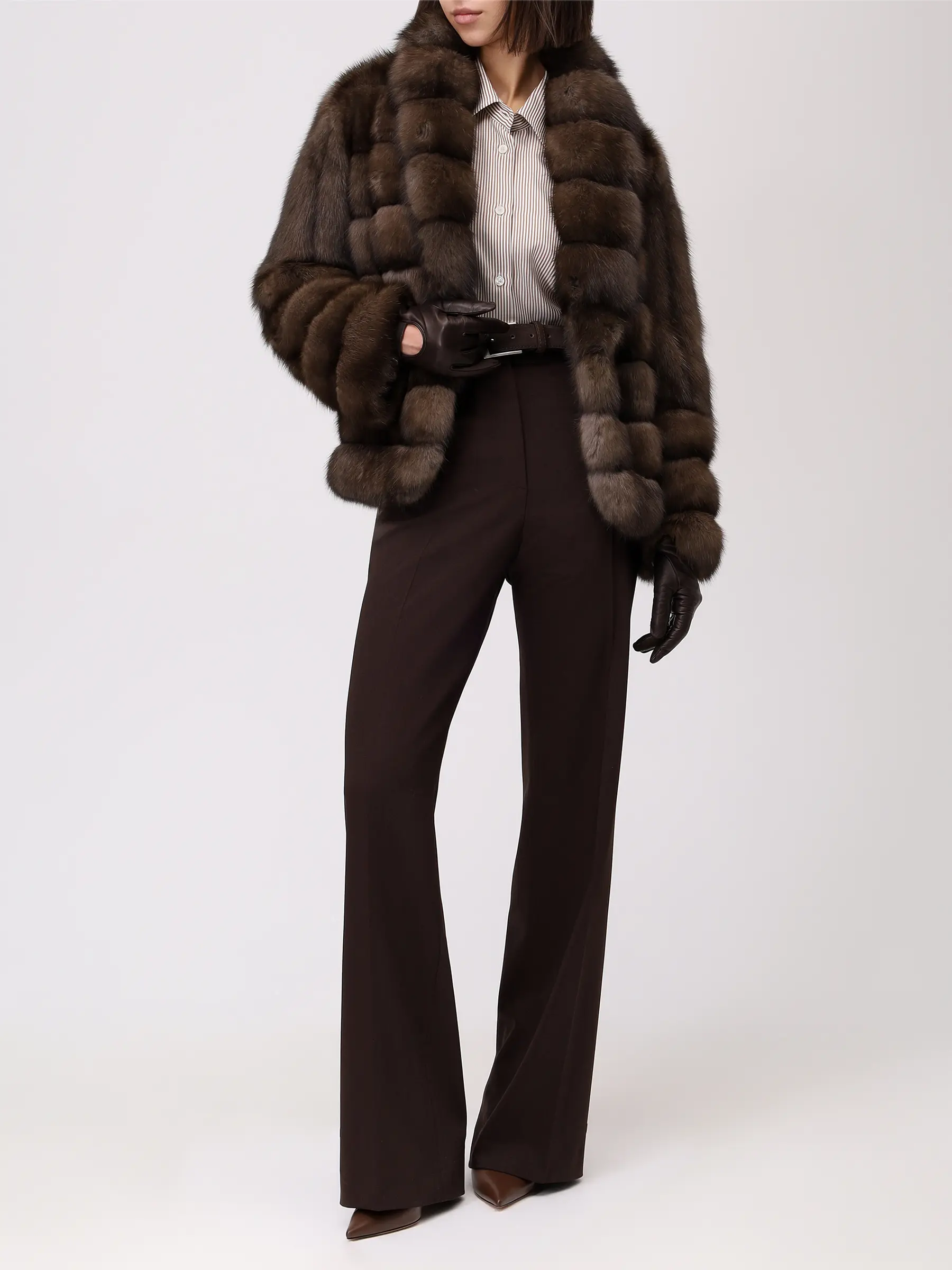 Полушубок соболиный Альба