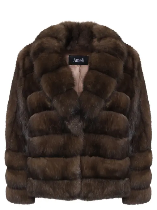 Полушубок соболиный Альба AMELI