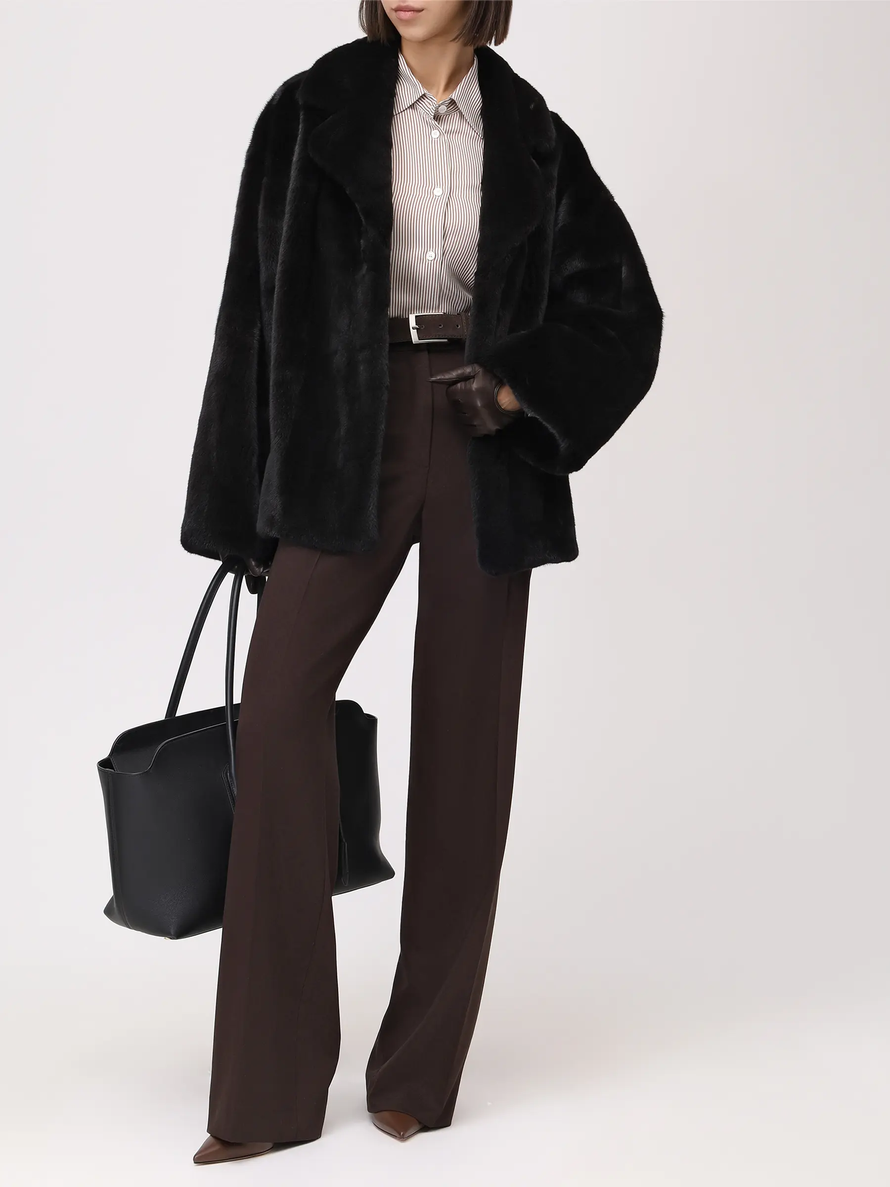 Полушубок норковый Вивиан