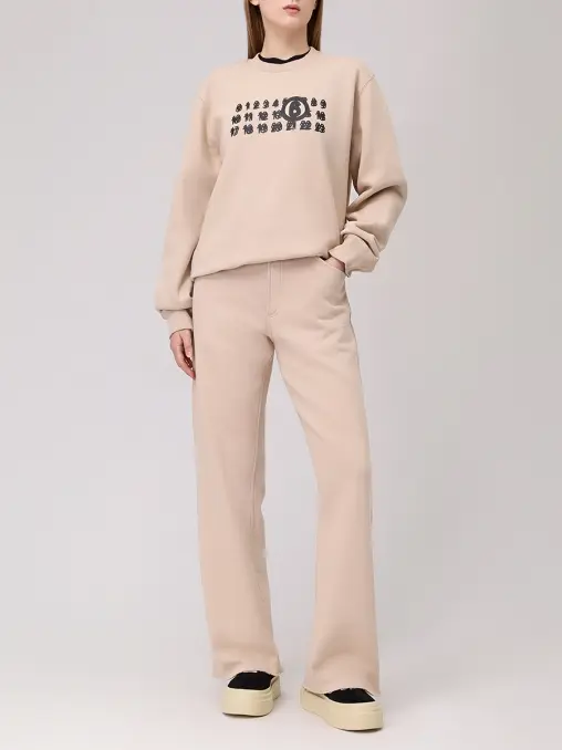 Толстовка хлопковая MM6