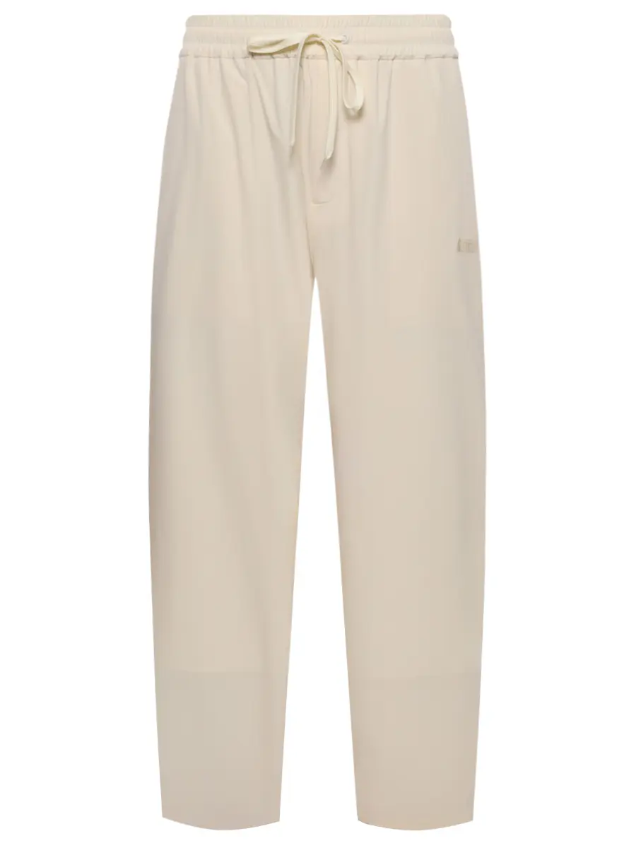 Брюки однотонные