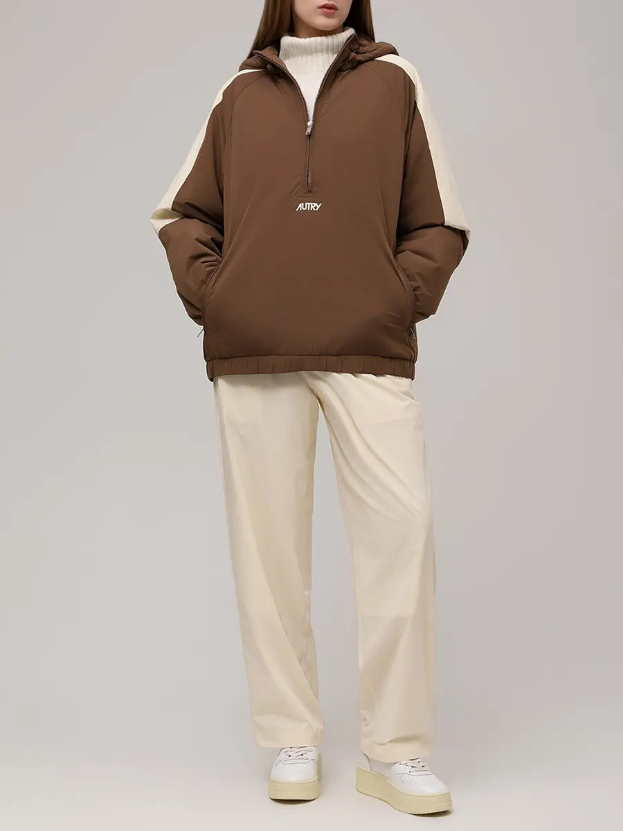 Брюки однотонные