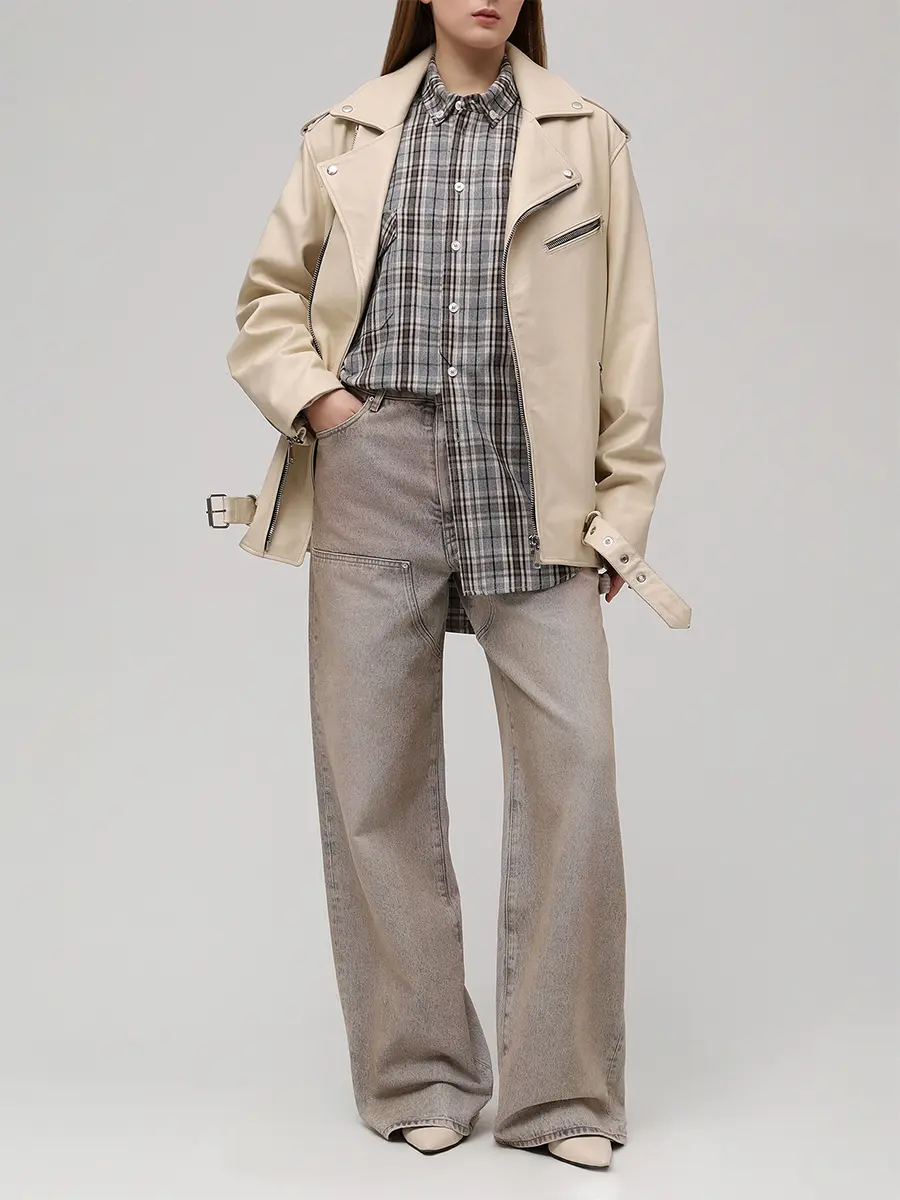 Куртка кожаная