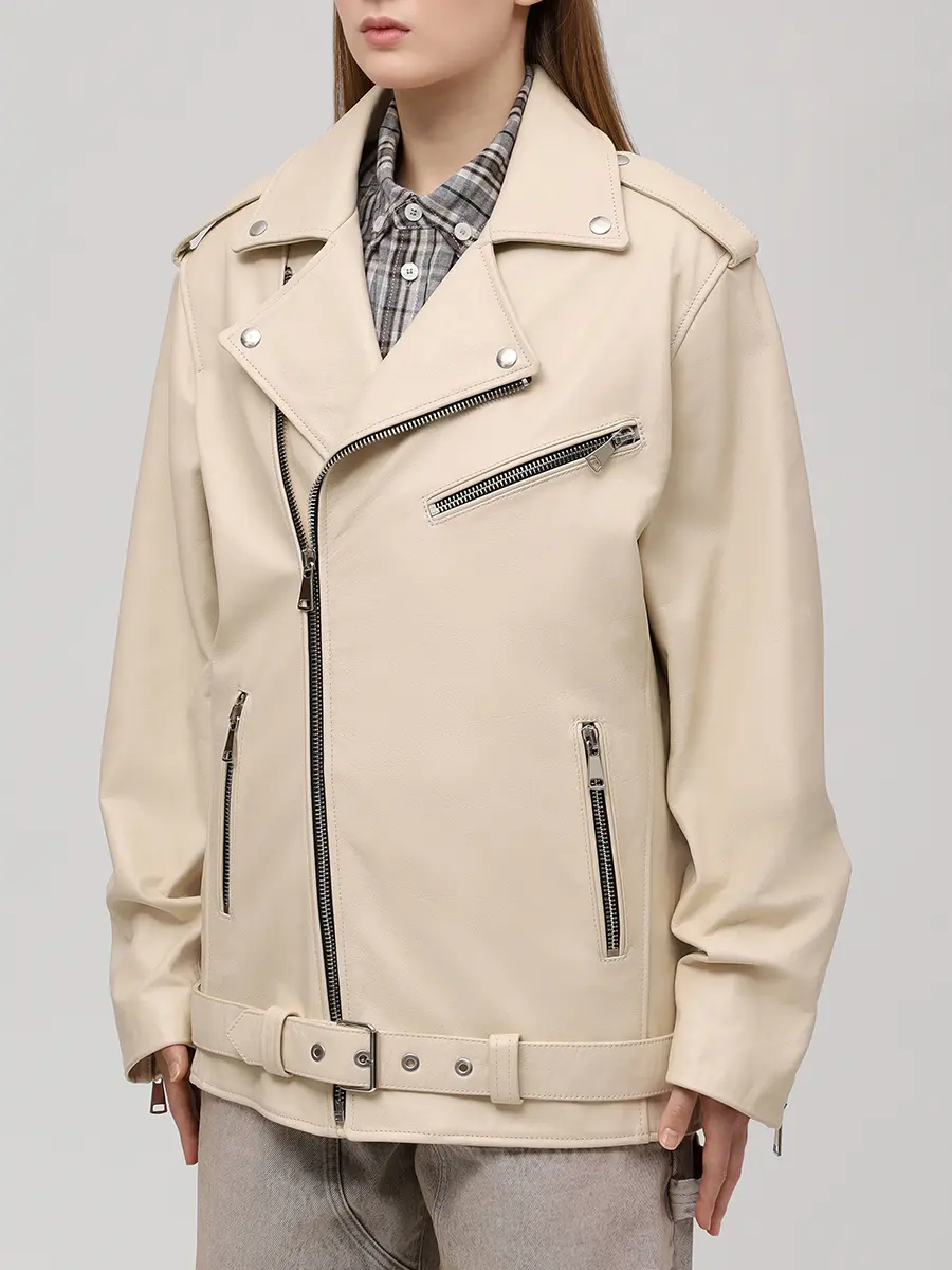 Куртка кожаная