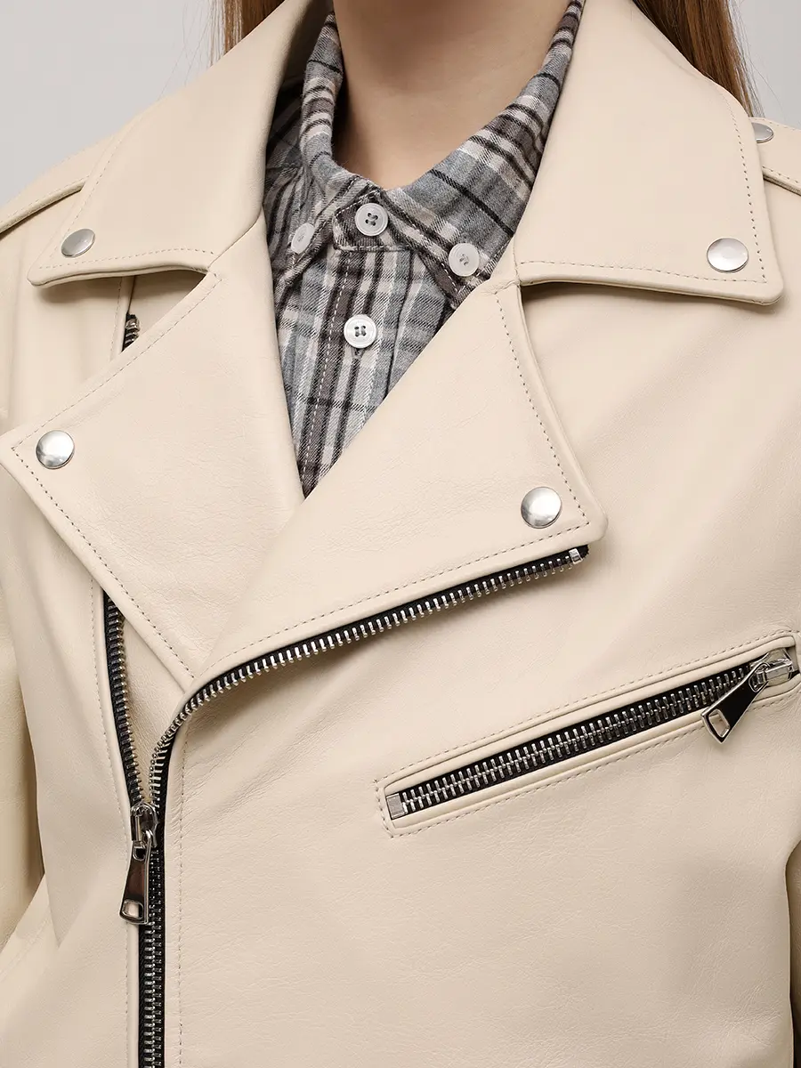 Куртка кожаная