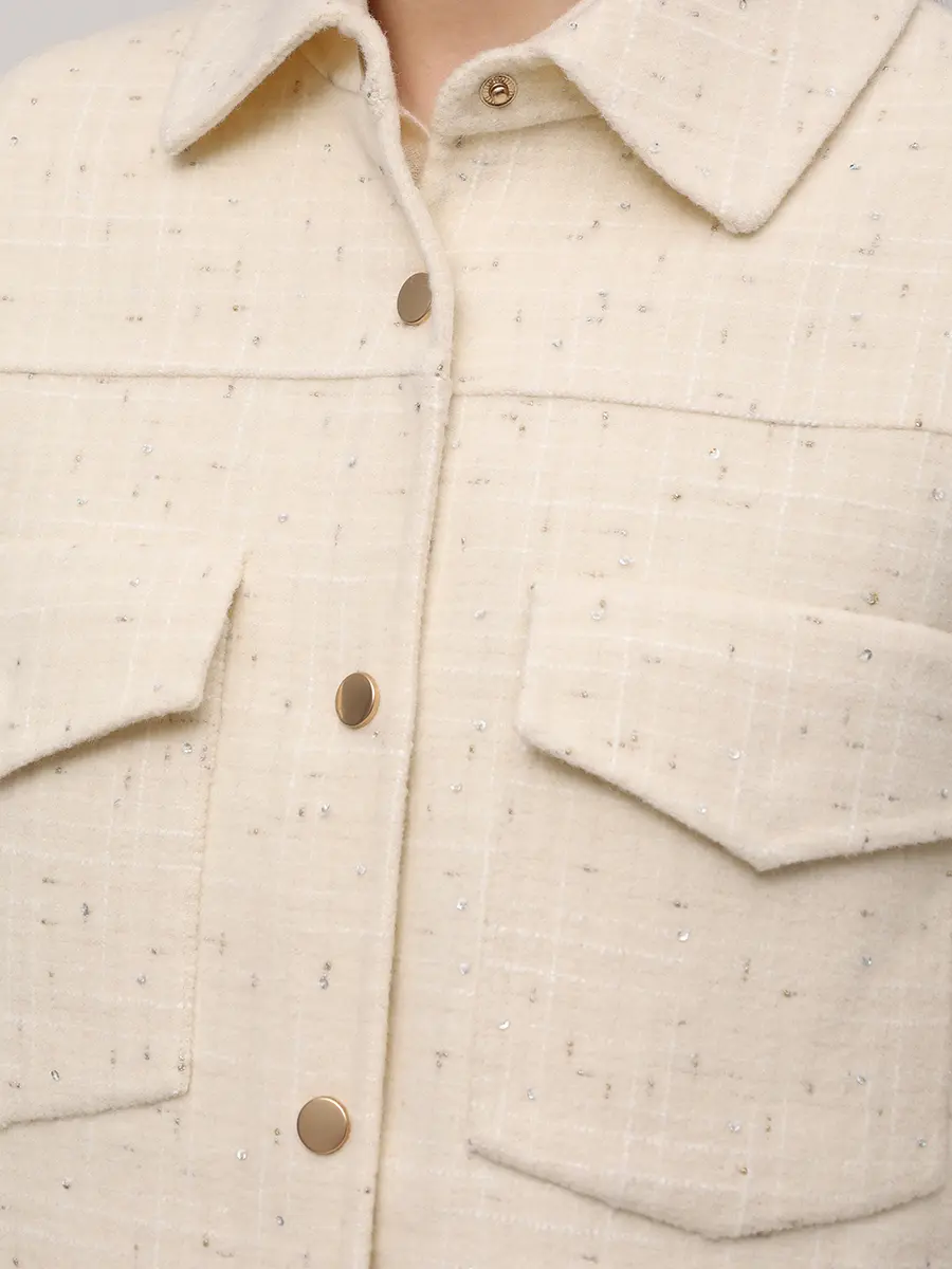 Куртка шерстяная