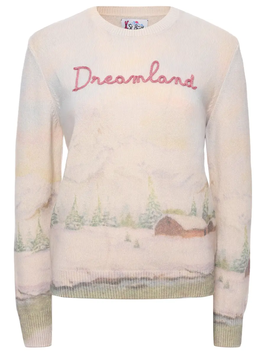 Джемпер с принтом