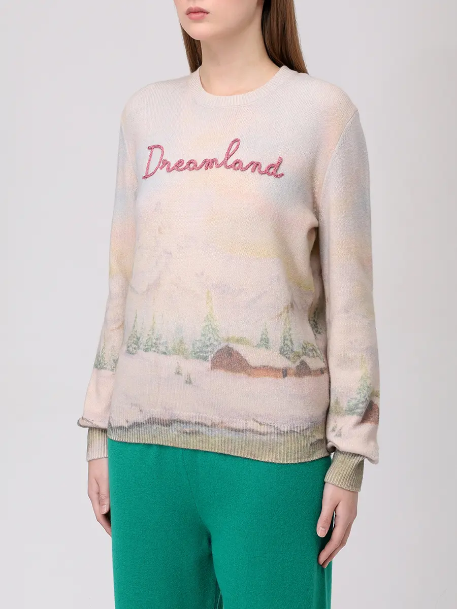 Джемпер с принтом