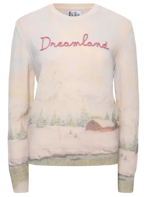 Джемпер с принтом MC2 SAINT BARTH