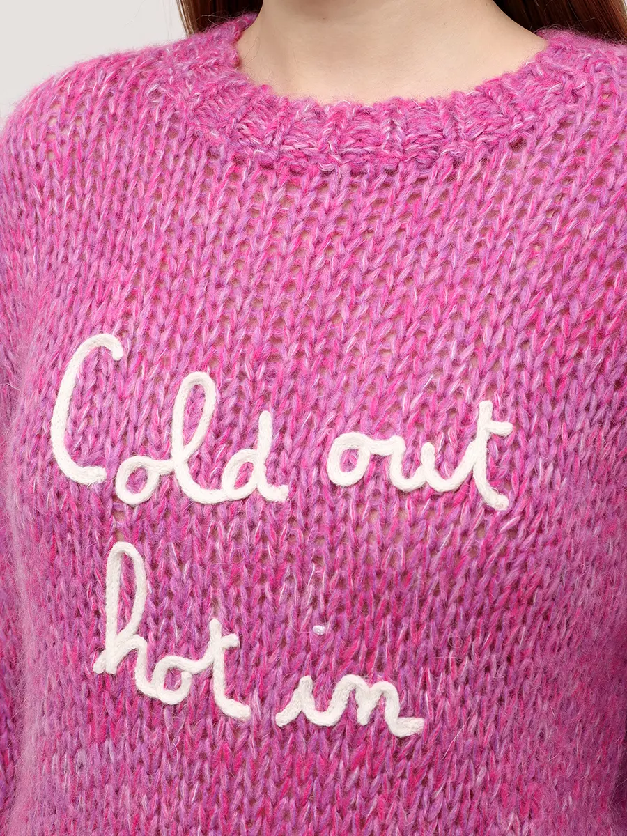 Джемпер вязаный