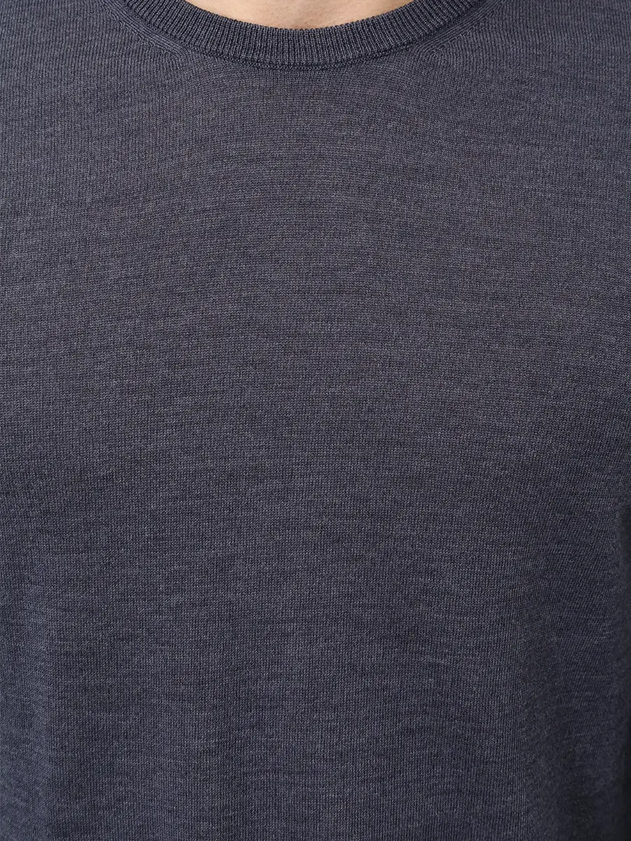 Джемпер из шерсти и шелка