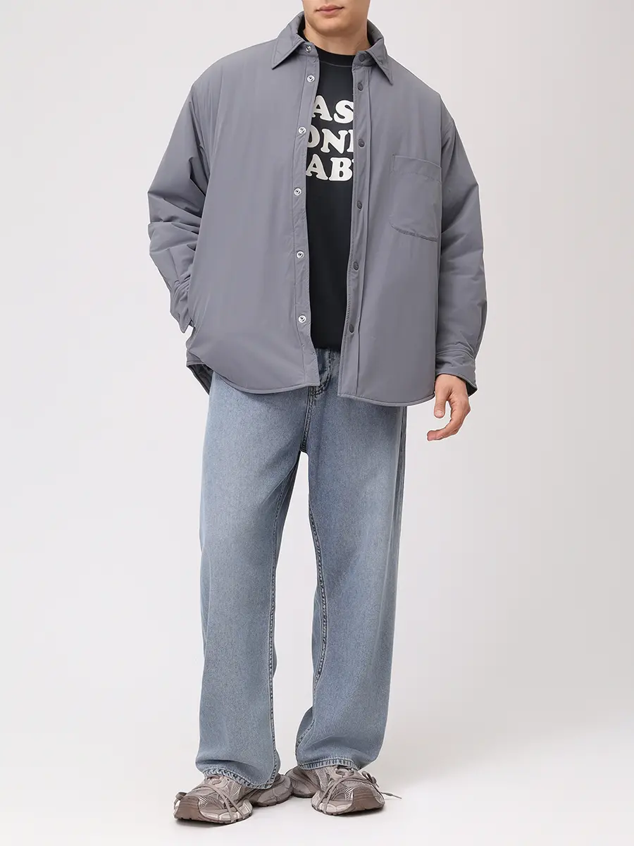 Куртка однотонная