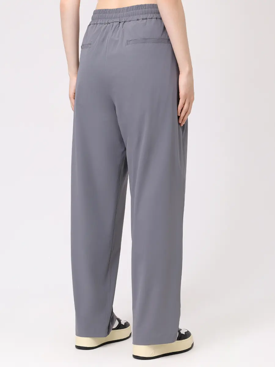 Брюки однотонные