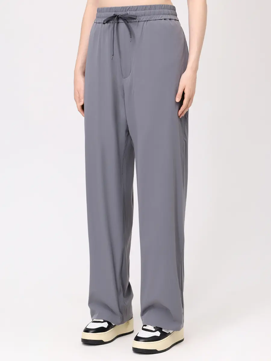 Брюки однотонные