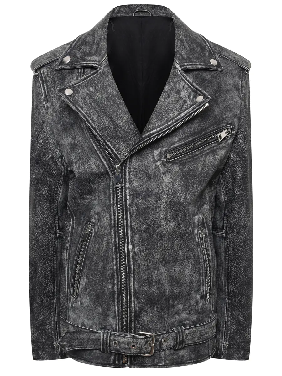 Куртка кожаная