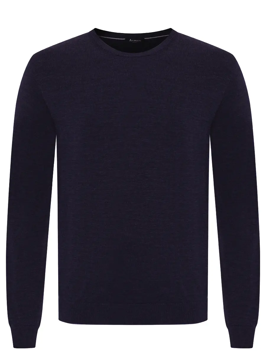 Джемпер из шерсти и шелка