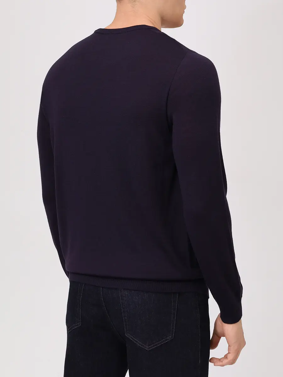 Джемпер из шерсти и шелка