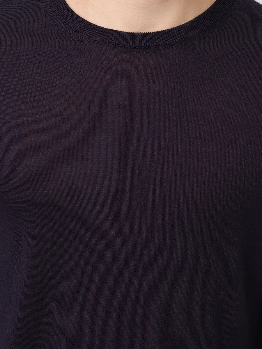 Джемпер из шерсти и шелка