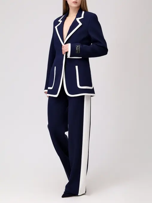 Брюки из вискозы MSGM