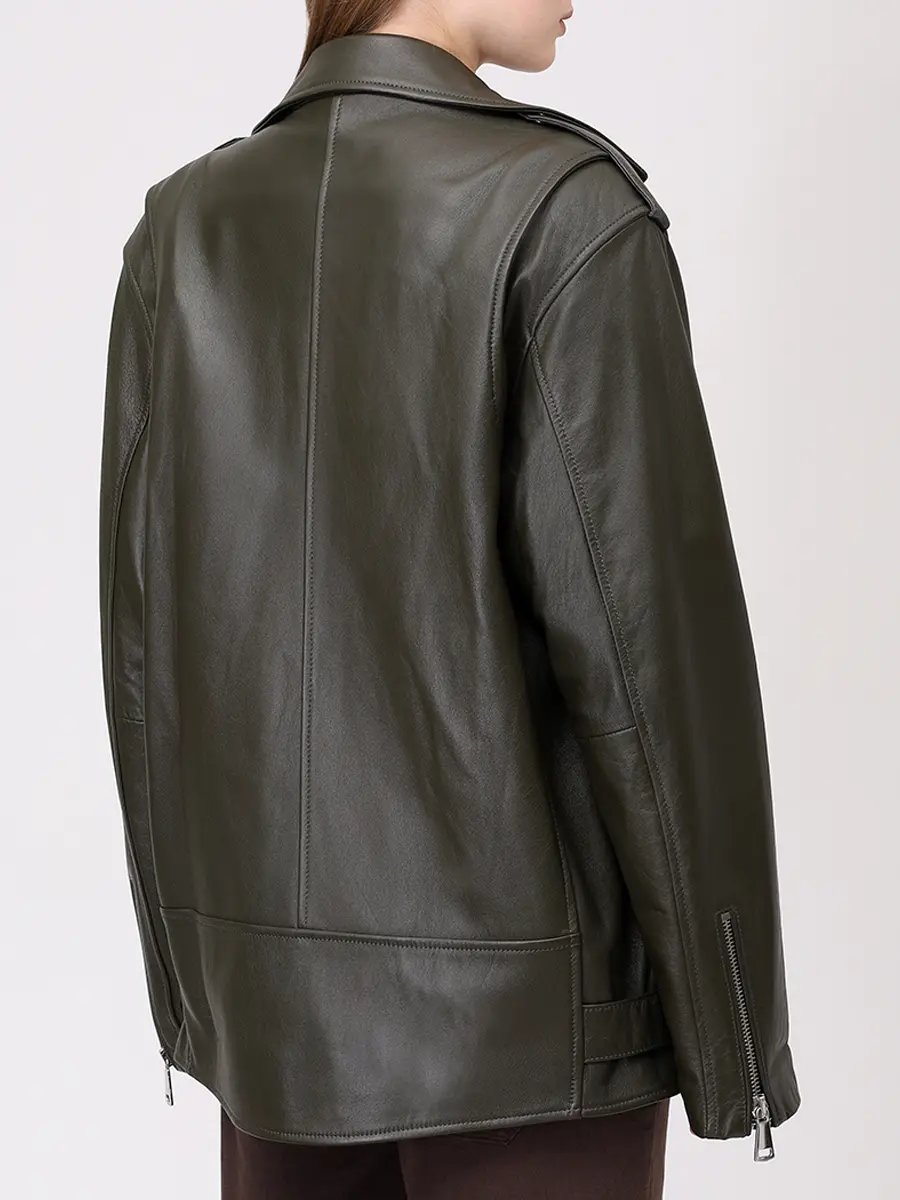 Куртка кожаная