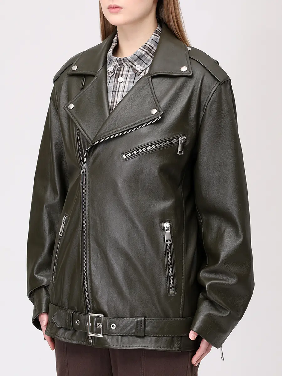 Куртка кожаная