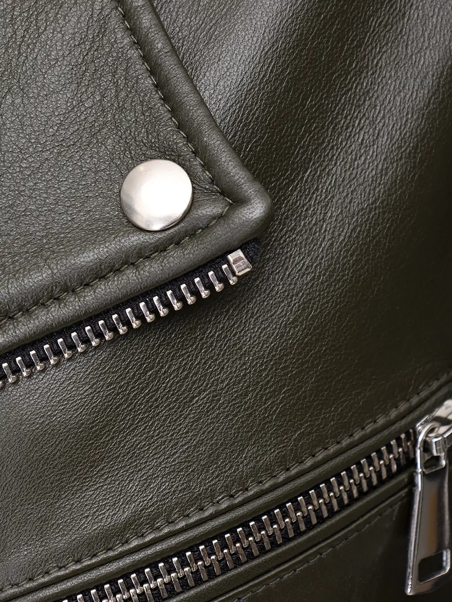 Куртка кожаная