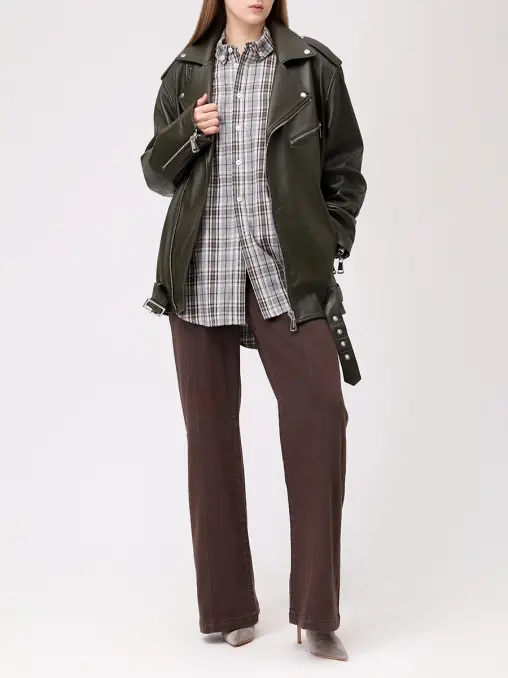 Куртка кожаная MANOKHI