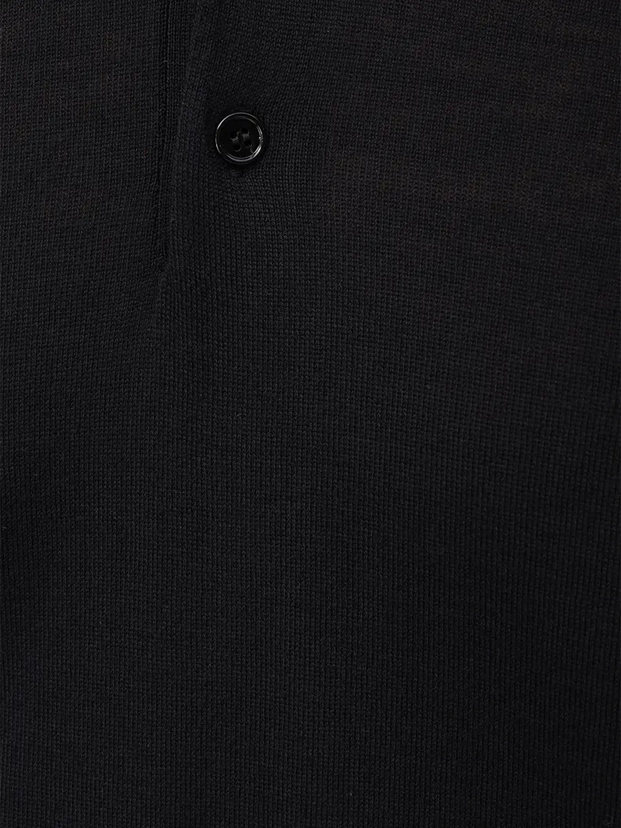 Поло из шерсти и шелка