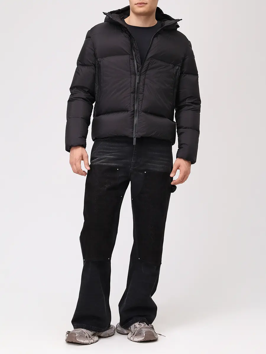 Пуховик стеганый