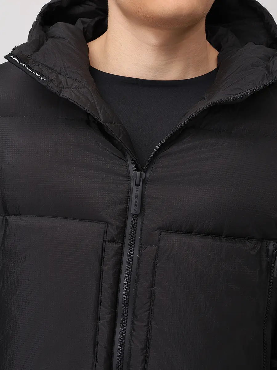 Пуховик стеганый