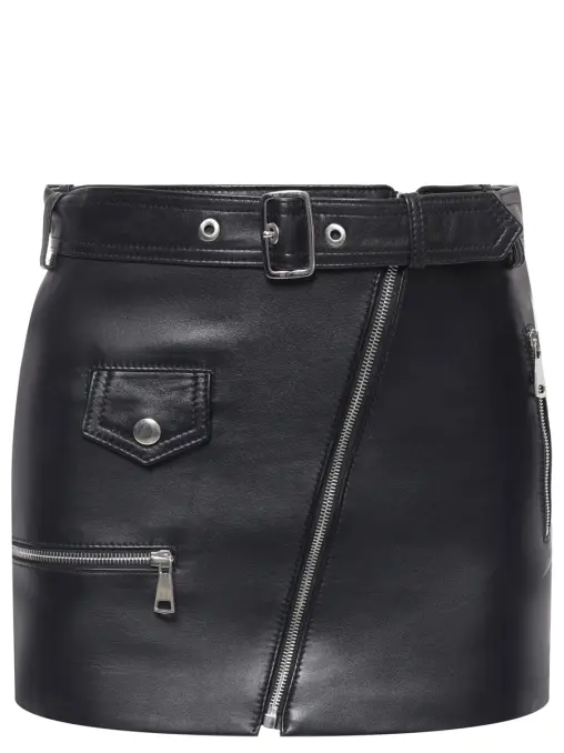 Юбка кожаная MANOKHI